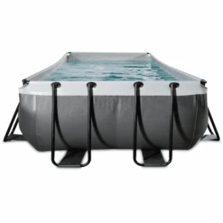 EXIT TOYS EXIT Black Leather Zwembad 400x200x100cm Met Filterpomp - Zwart 7 EXIT TOYS EXIT Black Leather Zwembad 400x200x100cm Met Filterpomp - Zwart -EXIT TOYS Winkel exit black leather zwembad 400x200x100cm met filterpomp zwart a337680 2