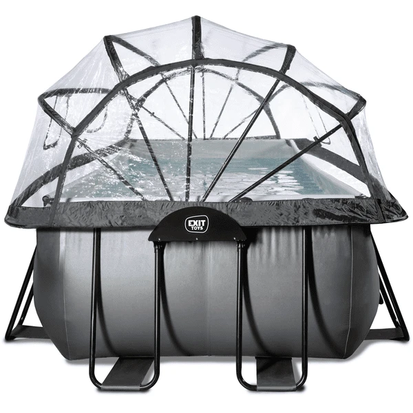 EXIT TOYS EXIT Black Leather Zwembad 400x200x100cm Met Sand Filterpomp En Afdekking - Zwar 4 EXIT TOYS EXIT Black Leather Zwembad 400x200x100cm Met Sand Filterpomp En Afdekking - Zwar - Afbeelding 4