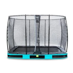 EXIT TOYS EXIT Elegant Inground Trampoline 214x366cm Met Economy Veiligheidsnet - Blauw