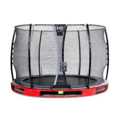 EXIT TOYS EXIT Elegant Inground Trampoline ø305cm Met Economy Veiligheidsnet - Rood
