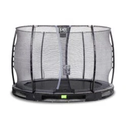 EXIT TOYS EXIT Elegant Inground Trampoline ø305cm Met Economy Veiligheidsnet - Zwart