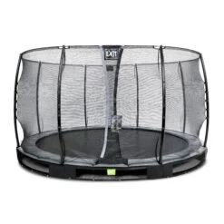 EXIT TOYS EXIT Elegant Inground Trampoline ø366cm Met Economy Veiligheidsnet - Zwart