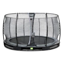 EXIT TOYS EXIT Elegant Inground Trampoline ø427cm Met Economy Veiligheidsnet - Zwart