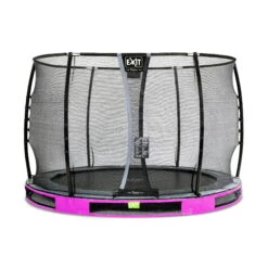 EXIT TOYS EXIT Elegant Premium Inground Trampoline ø305cm Met Deluxe Veiligheidsnet - Paars