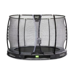 EXIT TOYS EXIT Elegant Premium Inground Trampoline ø305cm Met Deluxe Veiligheidsnet - Zwart