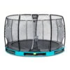 EXIT TOYS EXIT Elegant Premium Inground Trampoline ø366cm Met Deluxe Veiligheidsnet - Blauw
