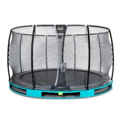 EXIT TOYS EXIT Elegant Premium Inground Trampoline ø366cm Met Deluxe Veiligheidsnet - Blauw