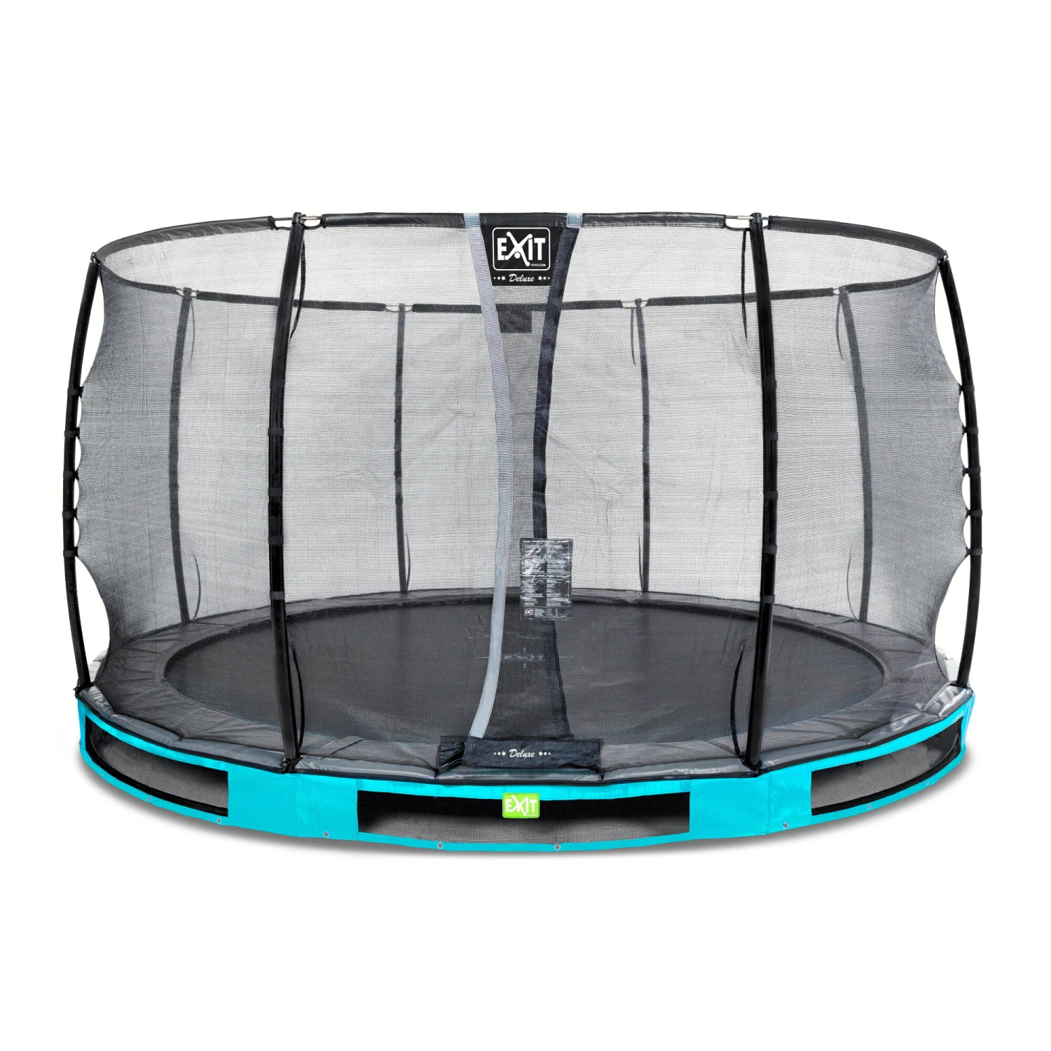 EXIT TOYS EXIT Elegant Premium Inground Trampoline ø366cm Met Deluxe Veiligheidsnet - Blauw 1 EXIT TOYS EXIT Elegant Premium Inground Trampoline ø366cm Met Deluxe Veiligheidsnet - Blauw