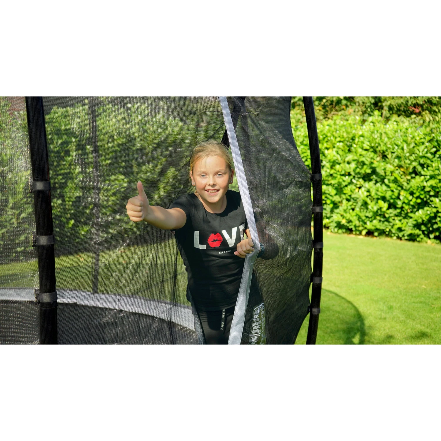 EXIT TOYS EXIT Elegant Premium Inground Trampoline ø366cm Met Deluxe Veiligheidsnet - Groen 13 EXIT TOYS EXIT Elegant Premium Inground Trampoline ø366cm Met Deluxe Veiligheidsnet - Groen - Afbeelding 13