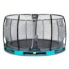 EXIT TOYS EXIT Elegant Premium Inground Trampoline ø427cm Met Deluxe Veiligheidsnet - Blauw
