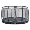 EXIT TOYS EXIT Elegant Premium Inground Trampoline ø427cm Met Deluxe Veiligheidsnet - Zwart