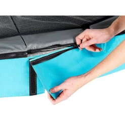 EXIT TOYS EXIT Elegant Premium Trampoline 214x366cm Met Deluxe Veiligheidsnet - Blauw 15 EXIT TOYS EXIT Elegant Premium Trampoline 214x366cm Met Deluxe Veiligheidsnet - Blauw -EXIT TOYS Winkel exit elegant premium trampoline 214x366cm met deluxe veiligheidsnet blauw 2