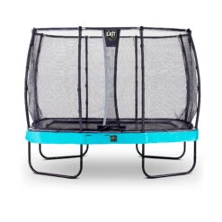 EXIT TOYS EXIT Elegant Premium Trampoline 214x366cm Met Deluxe Veiligheidsnet - Blauw