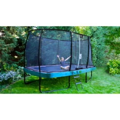EXIT TOYS EXIT Elegant Premium Trampoline 214x366cm Met Deluxe Veiligheidsnet - Groen 23 EXIT TOYS EXIT Elegant Premium Trampoline 214x366cm Met Deluxe Veiligheidsnet - Groen -EXIT TOYS Winkel exit elegant premium trampoline 214x366cm met deluxe veiligheidsnet groen 10