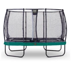 EXIT TOYS EXIT Elegant Premium Trampoline 244x427cm Met Deluxe Veiligheidsnet - Groen