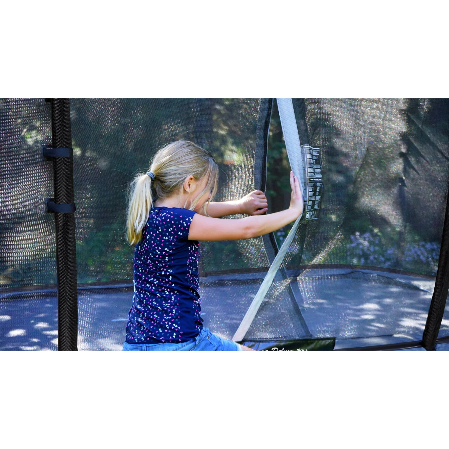 EXIT TOYS EXIT Elegant Premium Trampoline 244x427cm Met Deluxe Veiligheidsnet - Paars 13 EXIT TOYS EXIT Elegant Premium Trampoline 244x427cm Met Deluxe Veiligheidsnet - Paars - Afbeelding 13