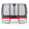 EXIT TOYS EXIT Elegant Premium Trampoline 244x427cm Met Deluxe Veiligheidsnet - Rood