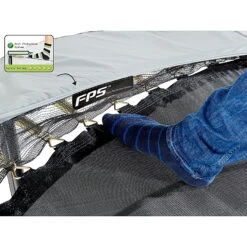 EXIT TOYS EXIT Elegant Premium Trampoline 244x427cm Met Deluxe Veiligheidsnet - Zwart -EXIT TOYS Winkel exit elegant premium trampoline 244x427cm met deluxe veiligheidsnet zwart 6