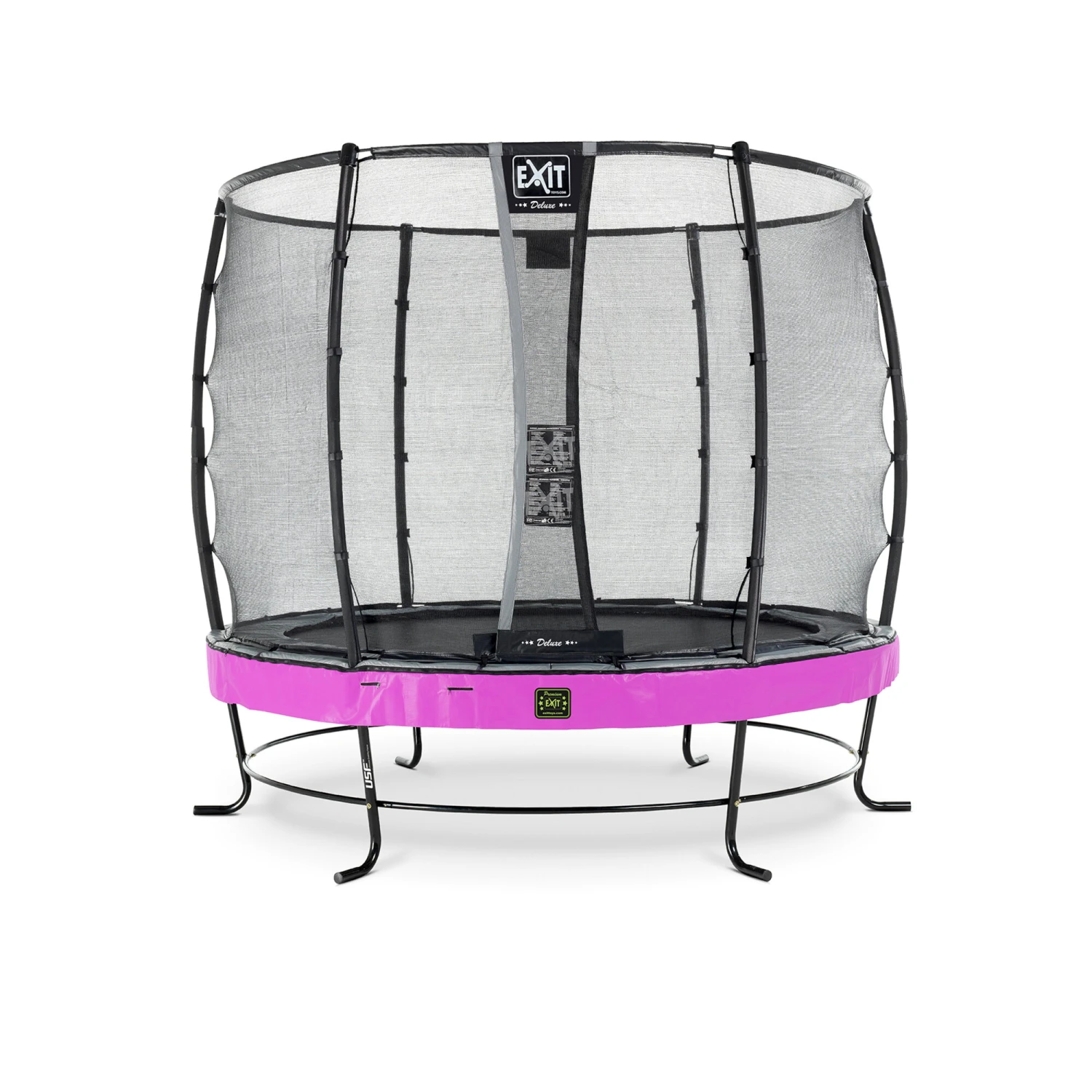 EXIT TOYS EXIT Elegant Premium Trampoline ø253cm Met Deluxe Veiligheidsnet - Paars 1 EXIT TOYS EXIT Elegant Premium Trampoline ø253cm Met Deluxe Veiligheidsnet - Paars