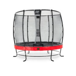EXIT TOYS EXIT Elegant Premium Trampoline ø253cm Met Deluxe Veiligheidsnet - Rood