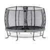 EXIT TOYS EXIT Elegant Premium Trampoline ø366cm Met Deluxe Veiligheidsnet - Grijs