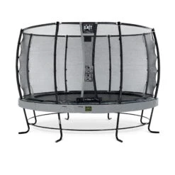 EXIT TOYS EXIT Elegant Premium Trampoline ø366cm Met Deluxe Veiligheidsnet - Grijs