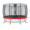 EXIT TOYS EXIT Elegant Premium Trampoline ø366cm Met Deluxe Veiligheidsnet - Rood