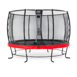EXIT TOYS EXIT Elegant Premium Trampoline ø366cm Met Deluxe Veiligheidsnet - Rood