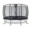 EXIT TOYS EXIT Elegant Premium Trampoline ø366cm Met Deluxe Veiligheidsnet - Zwart