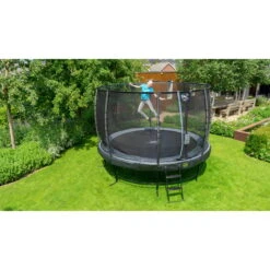 EXIT TOYS EXIT Elegant Premium Trampoline ø366cm Met Deluxe Veiligheidsnet - Zwart 27 EXIT TOYS EXIT Elegant Premium Trampoline ø366cm Met Deluxe Veiligheidsnet - Zwart -EXIT TOYS Winkel exit elegant premium trampoline o366cm met deluxe veiligheidsnet zwart 13