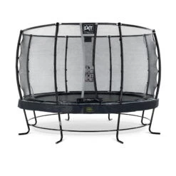 EXIT TOYS EXIT Elegant Premium Trampoline ø366cm Met Deluxe Veiligheidsnet - Zwart