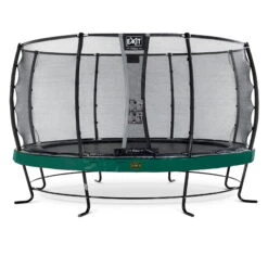 EXIT TOYS EXIT Elegant Premium Trampoline ø427cm Met Deluxe Veiligheidsnet - Groen