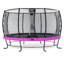 EXIT TOYS EXIT Elegant Premium Trampoline ø427cm Met Deluxe Veiligheidsnet - Paars