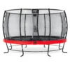 EXIT TOYS EXIT Elegant Premium Trampoline ø427cm Met Deluxe Veiligheidsnet - Rood