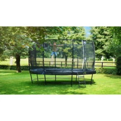 EXIT TOYS EXIT Elegant Premium Trampoline ø427cm Met Deluxe Veiligheidsnet - Zwart -EXIT TOYS Winkel exit elegant premium trampoline o427cm met deluxe veiligheidsnet zwart 12