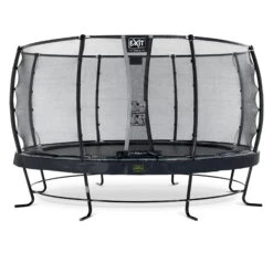 EXIT TOYS EXIT Elegant Premium Trampoline ø427cm Met Deluxe Veiligheidsnet - Zwart