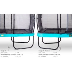 EXIT TOYS EXIT Elegant Trampoline 214x366cm Met Economy Veiligheidsnet - Blauw 15 EXIT TOYS EXIT Elegant Trampoline 214x366cm Met Economy Veiligheidsnet - Blauw -EXIT TOYS Winkel exit elegant trampoline 214x366cm met economy veiligheidsnet blauw 3