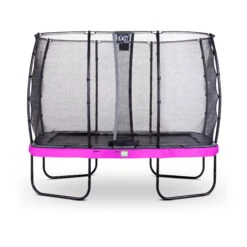 EXIT TOYS EXIT Elegant Trampoline 214x366cm Met Economy Veiligheidsnet - Paars
