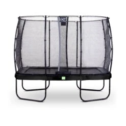 EXIT TOYS EXIT Elegant Trampoline 214x366cm Met Economy Veiligheidsnet - Zwart