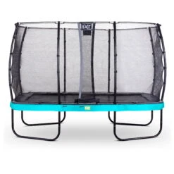 EXIT TOYS EXIT Elegant Trampoline 244x427cm Met Economy Veiligheidsnet - Blauw