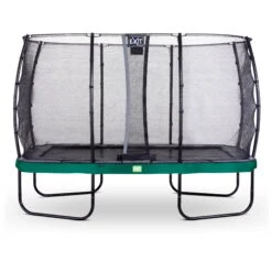 EXIT TOYS EXIT Elegant Trampoline 244x427cm Met Economy Veiligheidsnet - Groen