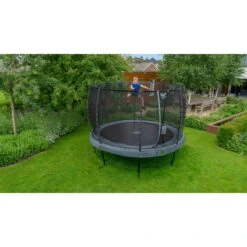 EXIT TOYS EXIT Elegant Trampoline ø305cm Met Economy Veiligheidsnet - Grijs -EXIT TOYS Winkel exit elegant trampoline o305cm met economy veiligheidsnet grijs 11