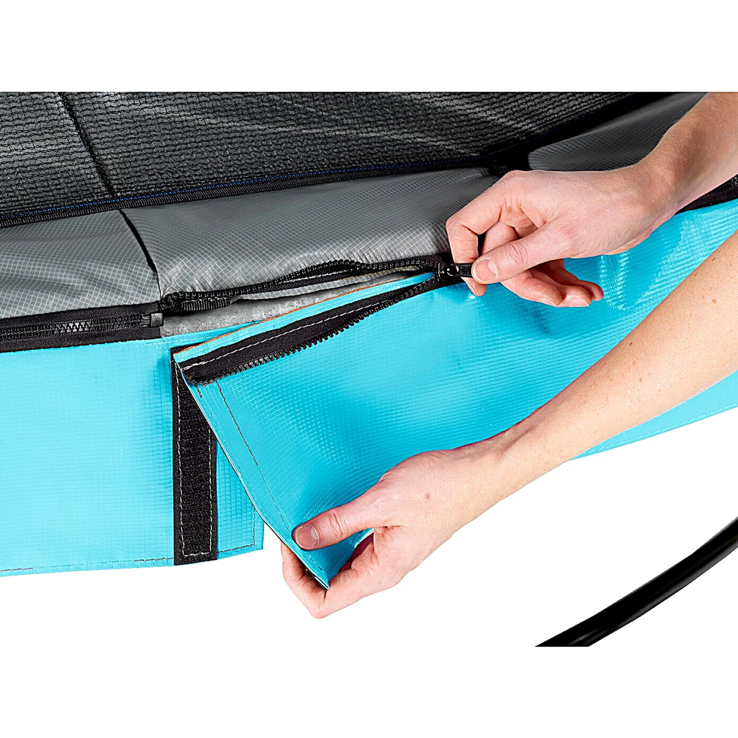 EXIT TOYS EXIT Elegant Trampoline ø366cm Met Economy Veiligheidsnet - Blauw 4 EXIT TOYS EXIT Elegant Trampoline ø366cm Met Economy Veiligheidsnet - Blauw - Afbeelding 4