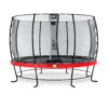 EXIT TOYS EXIT Elegant Trampoline ø366cm Met Economy Veiligheidsnet - Rood