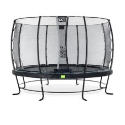 EXIT TOYS EXIT Elegant Trampoline ΓΈ366cm Met Economy Veiligheidsnet - Zwart