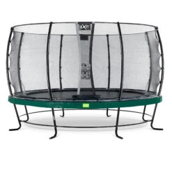 EXIT TOYS EXIT Elegant Trampoline ΓΈ427cm Met Economy Veiligheidsnet - Groen