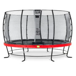 EXIT TOYS EXIT Elegant Trampoline ΓΈ427cm Met Economy Veiligheidsnet - Rood