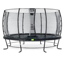 EXIT TOYS EXIT Elegant Trampoline ΓΈ427cm Met Economy Veiligheidsnet - Zwart