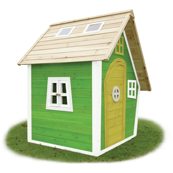 EXIT TOYS EXIT Fantasia 100 Houten Speelhuis - Groen 2 EXIT TOYS EXIT Fantasia 100 Houten Speelhuis - Groen - Afbeelding 2