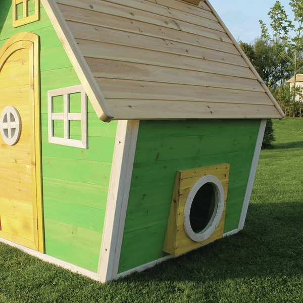 EXIT TOYS EXIT Fantasia 100 Houten Speelhuis - Groen 4 EXIT TOYS EXIT Fantasia 100 Houten Speelhuis - Groen - Afbeelding 4